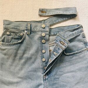 AGOLDE Broken Waistband Jean Sideline Size 26